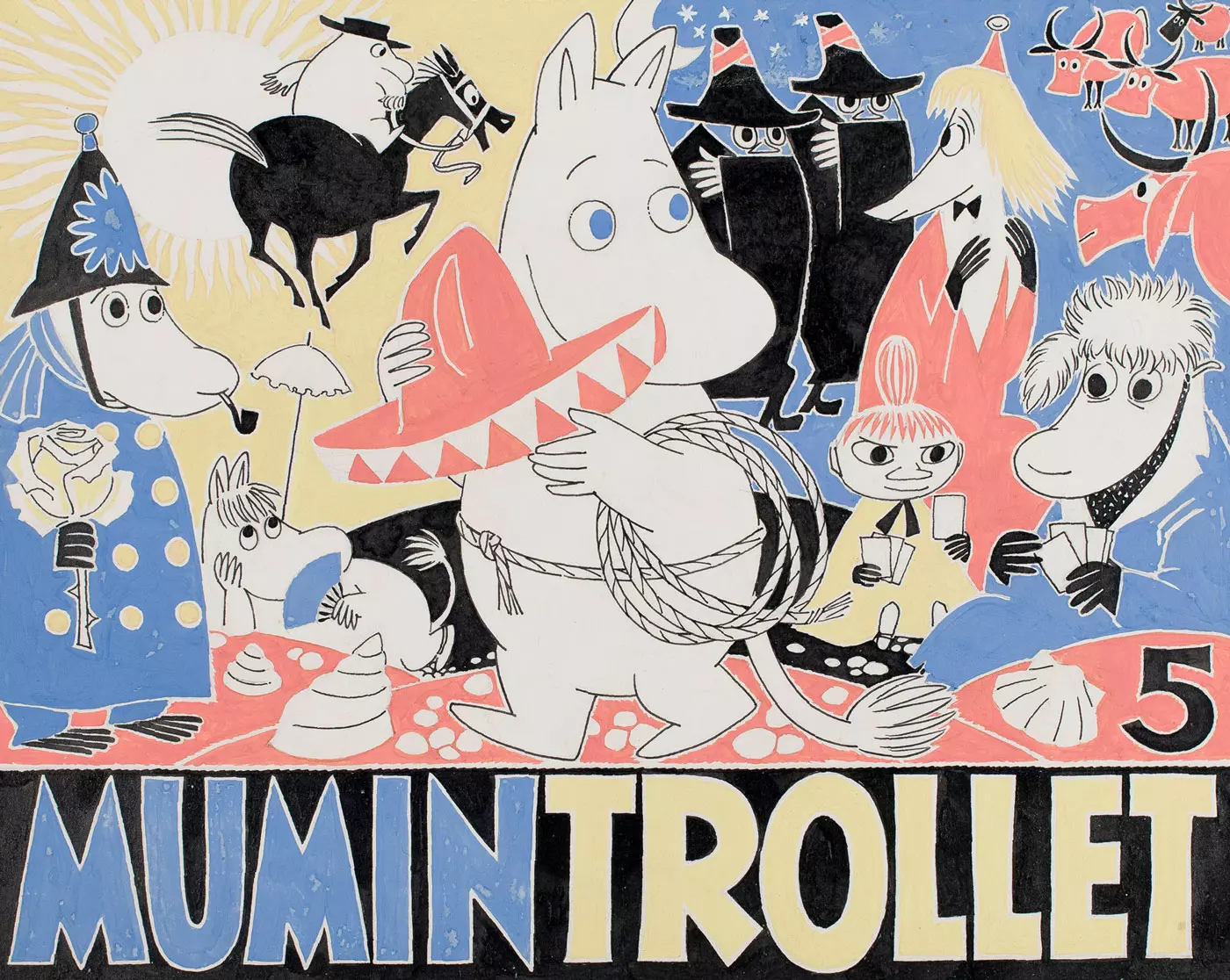 Couverture de Moomin le Troll.