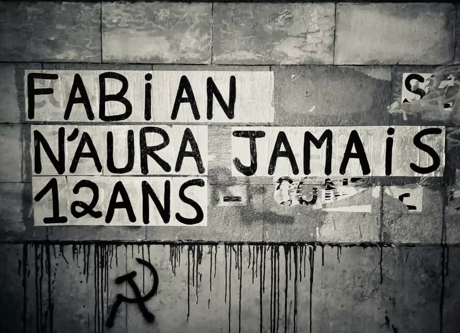 Collage : Fabian n'aura jamais 12 ans