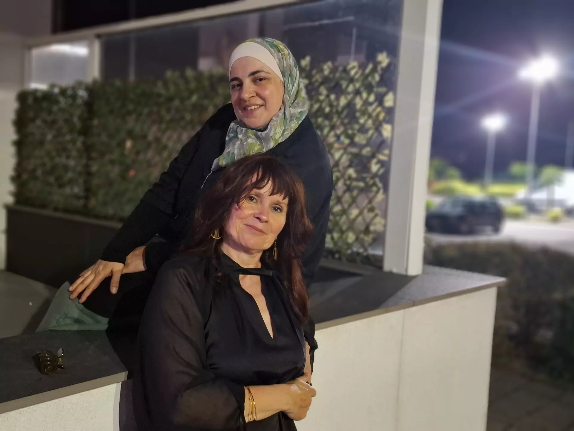 Portrait de Catherine Wilkin & Thana'a Mzahem