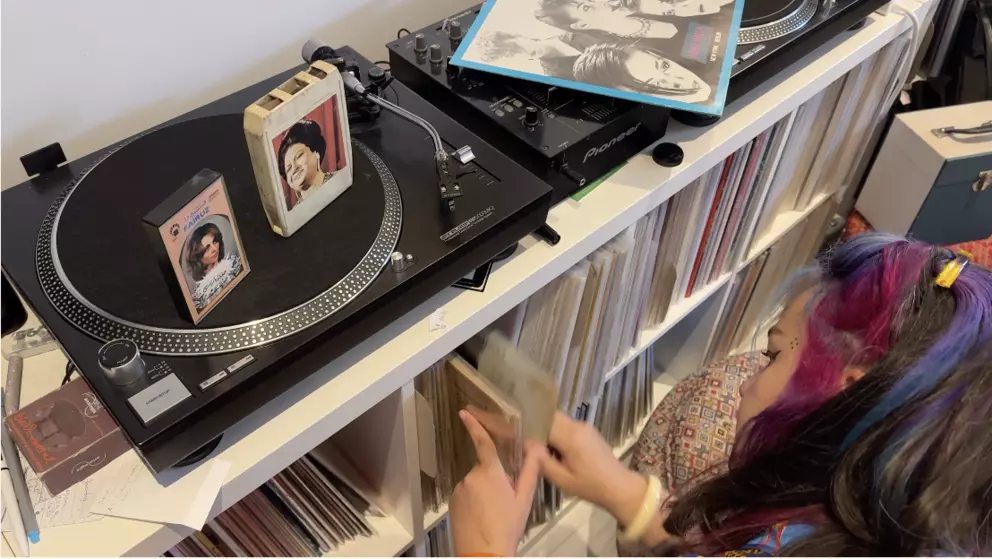 monstera occulta et ses vinyles